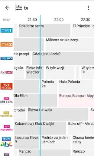 Program TV Polska - Cisana TV+ 1