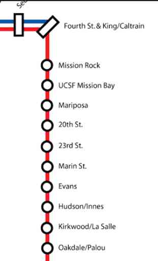 San Francisco Tram Map 3