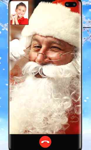 Talk with Santa Claus on video call (prank) 1