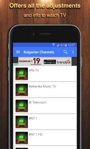 TV Bulgaria Channel Data 1