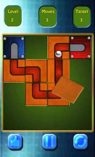Unroll The Ball : Slide Block Puzzle Game 1