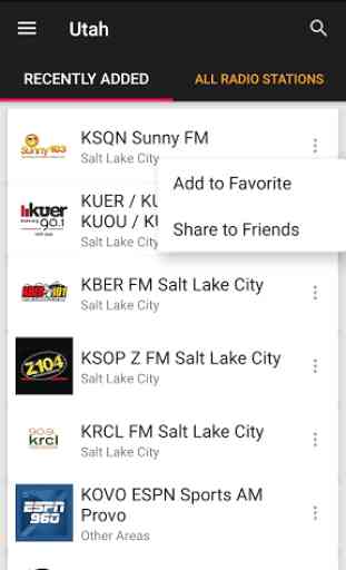 Utah Radio Stations - USA 1
