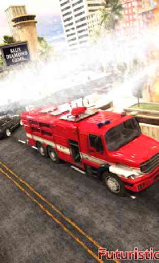 Vero Robot Pompiere Camion Emergenza Salvare 911 2