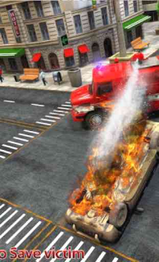 Vero Robot Pompiere Camion Emergenza Salvare 911 4