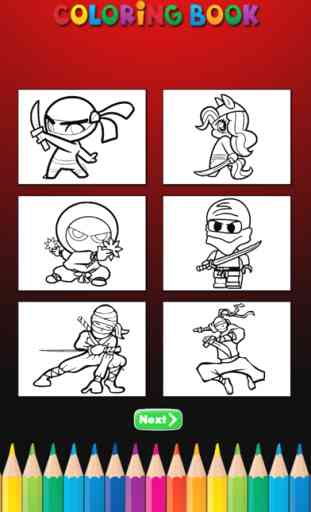 Il Ninja Coloring Book: Impara a disegnare e colorare un ninja, arma e altro 1