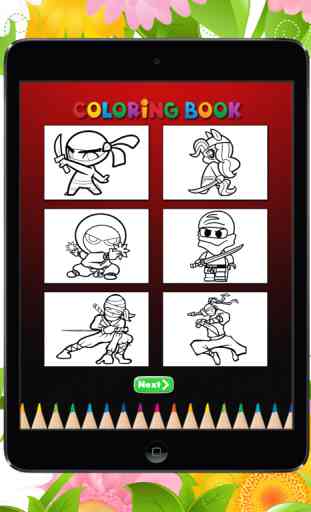Il Ninja Coloring Book: Impara a disegnare e colorare un ninja, arma e altro 4
