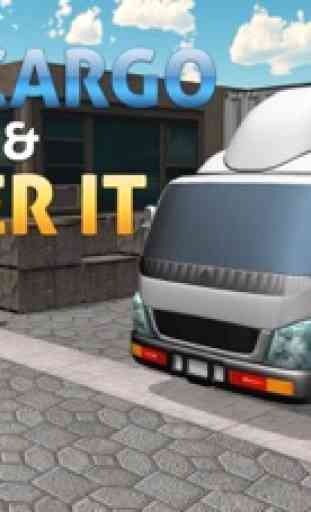 simulatore 3D camion carico - mega camion di guida e simulazione di parcheggio gioco 2