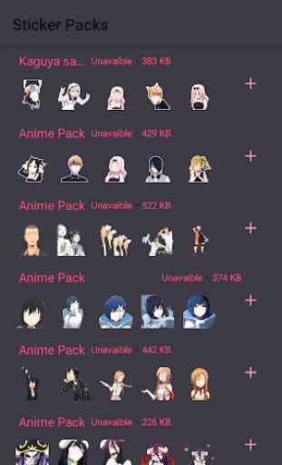 +2000 Anime Stickers for WhatsApp - No Ads 1
