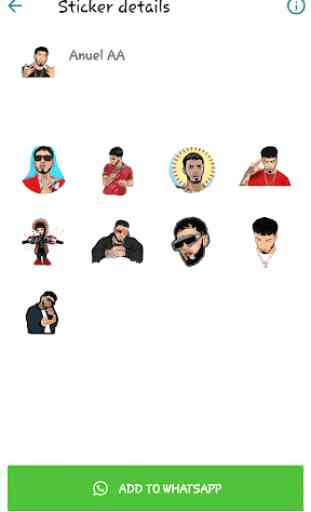 Anuel AA Stickers for WhatsApp 3