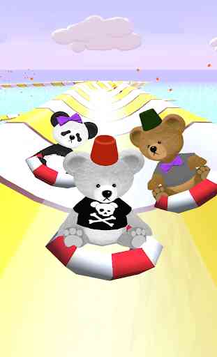 Bear Slides - Aqua Teddy park 1