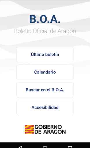 BOA. Boletín Oficial de Aragón 1