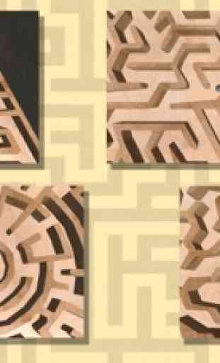 classico gioco del labirinto 3D 3