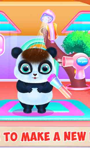 Cute Panda Caring and Dressup 4