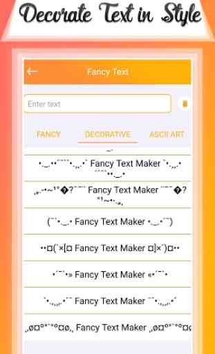 Fancy Text Art Maker - Stylish Text for Chat 4