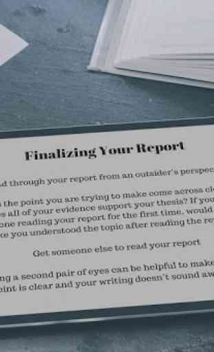 How to Write Report Correctly 3