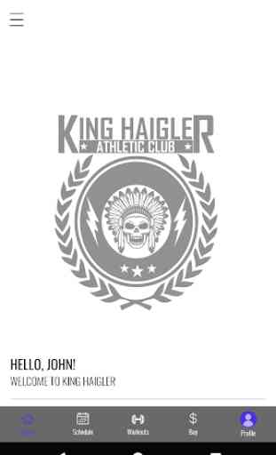 King Haigler Athletic Club 2