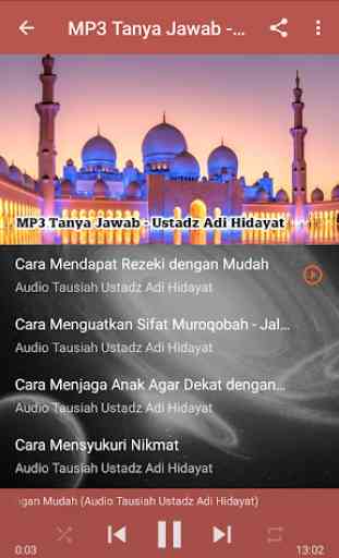 MP3 Tanya Jawab - Ustadz Adi Hidayat 2