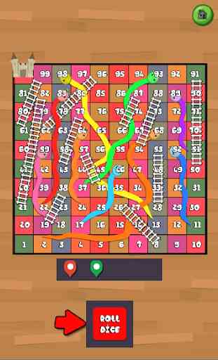 Neo Classic Snake and Ladder : King of Board Game 2