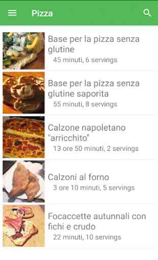 Pizza ricette di cucina gratis in italiano offline 1