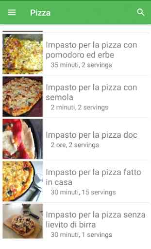 Pizza ricette di cucina gratis in italiano offline 4