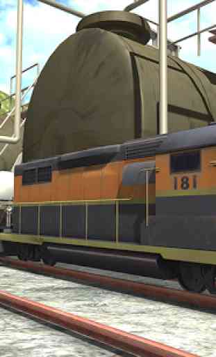 Simulatore di guida del treno petroliere: Cargo Tr 1