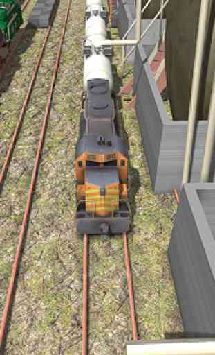 Simulatore di guida del treno petroliere: Cargo Tr 3