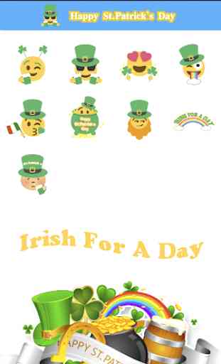 St. Patrick Day Emoji Sticker 3