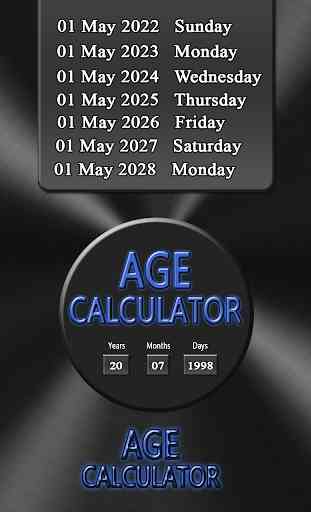 Super Fast Age Calculator 4