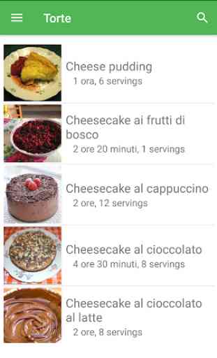 Torte ricette di cucina gratis in italiano offline 1