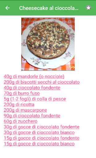 Torte ricette di cucina gratis in italiano offline 2