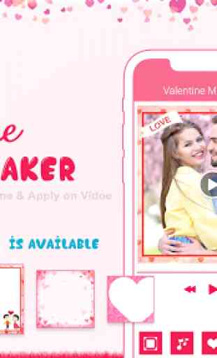 Valentine Video Maker : Love Video Maker 3
