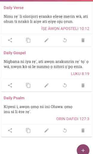 Yoruba Bible, Bibeli Mimo 4