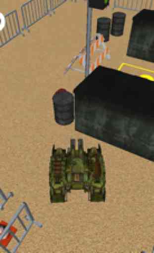 3D RC Army Tank Parcheggio Scuola e driver Simulator 2