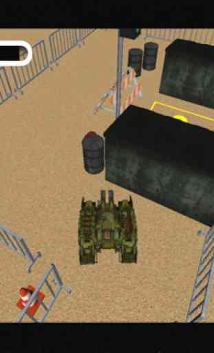 3D RC Army Tank Parcheggio Scuola e driver Simulator 4