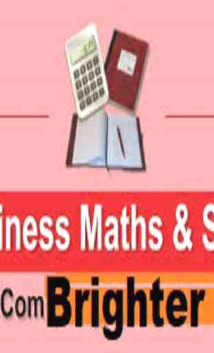 B.Com Business Mathematics and Statistics 1