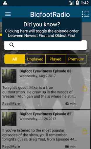 Bigfoot Eyewitness Radio 2
