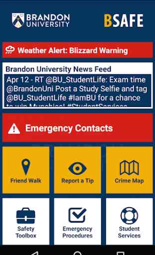 BSAFE - Brandon University 1