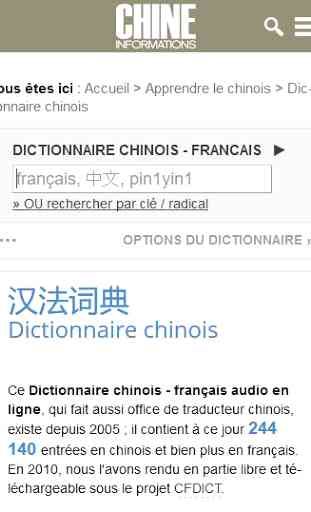 Chine Informations 3