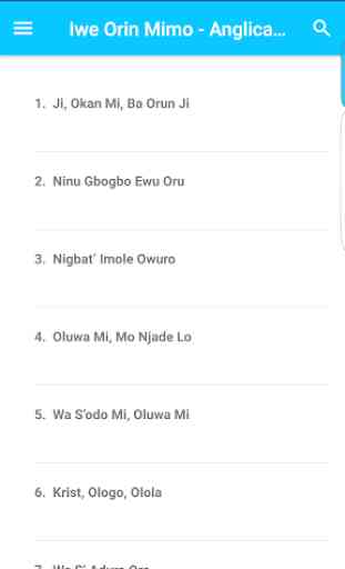 Iwe Orin Mimo - Anglican Yoruba Hymnal 1