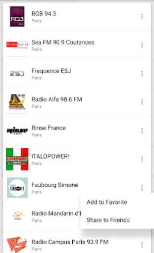 Paris Radio Stations - France 1