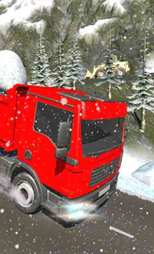 Snow Cutter Excavator Simulator-Winter Snow Rescue 3