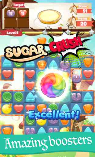 Sugar Crush Superstar Baker - Cookie Crush Match 3 2