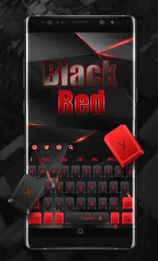 Tastiera rosso nero 2