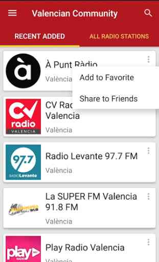 Valencian Community Radio Stations 2