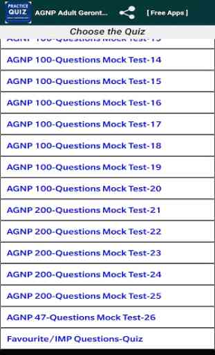 AGNP Adult Gerontology Quiz 2