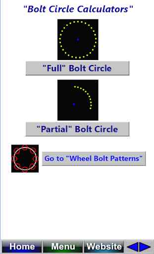Bolt Circle CNC Machinist Programming Calculator 1