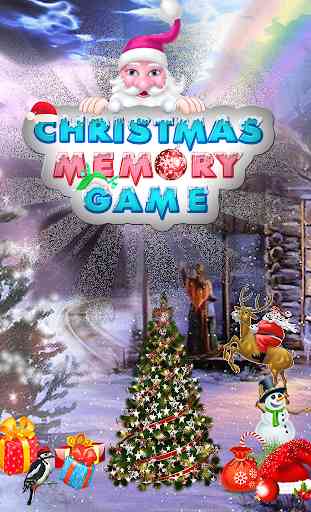 Christmas Memory Card Game 1