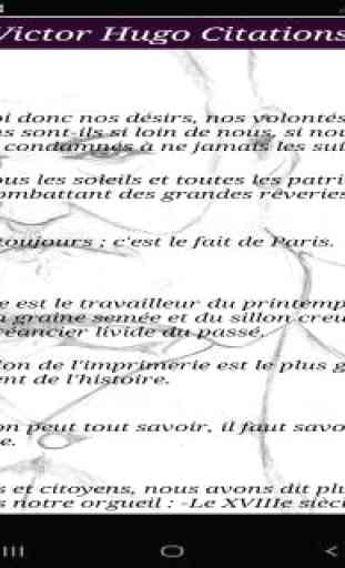 Citations de Victor Hugo 4