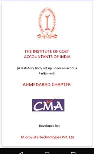 CMA Ahmedabad Chapter 1