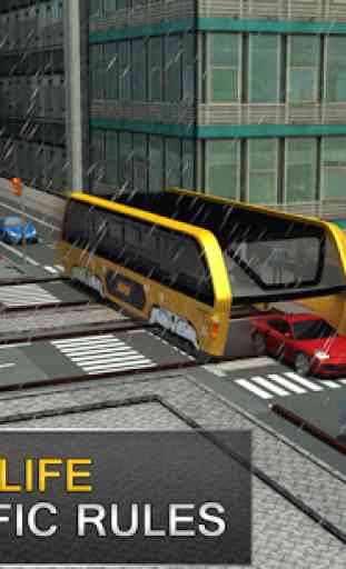 Elevato Autobus Simulatore 3D 3